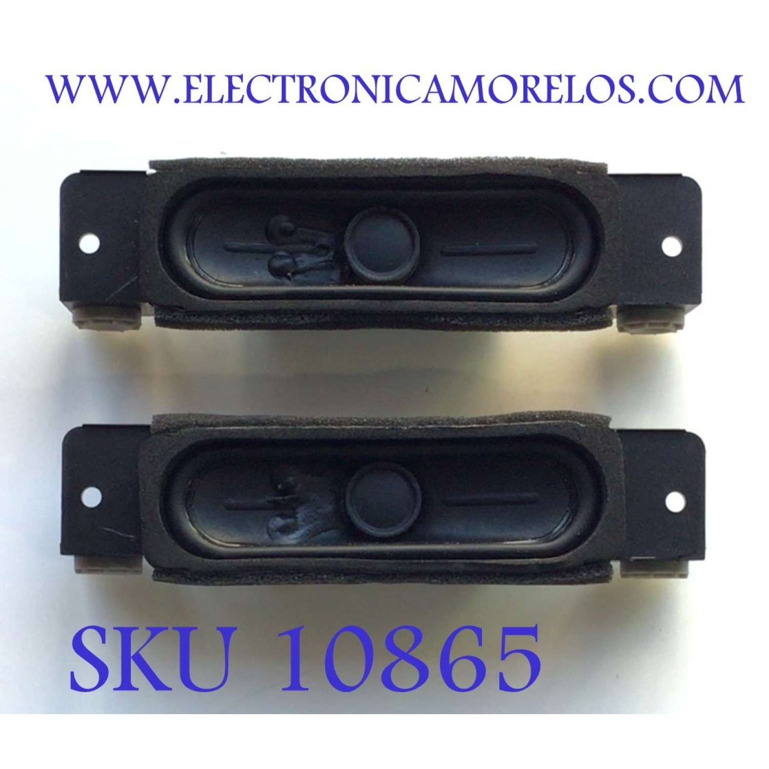 KIT DE BOCINAS PARA TV VIZIO / NUMERO DE PARTE V500DJ7-D03 / U22-B3 / 6Ω 10W / MODELO V505-J09 LIAIF9KX